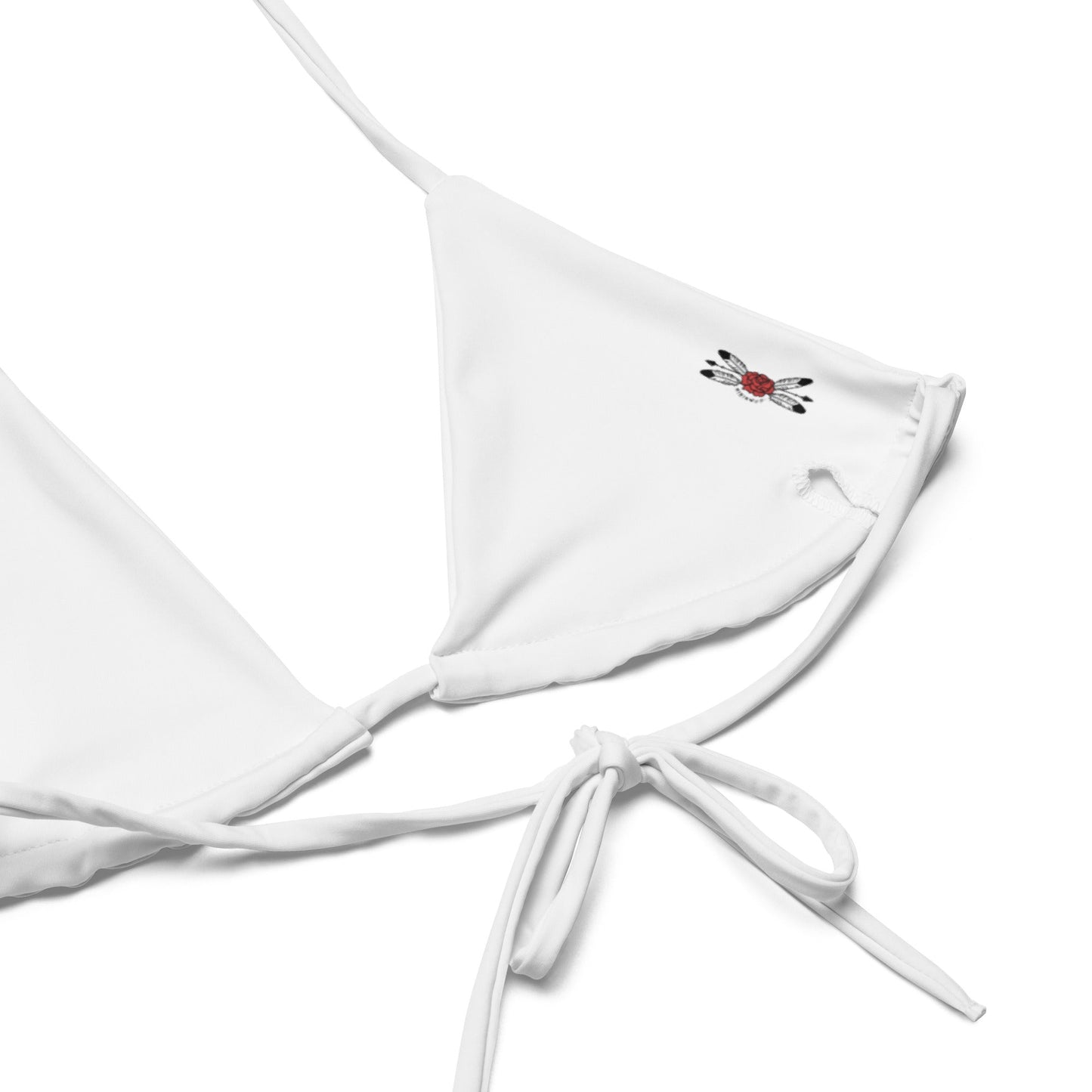 Boujee Cherry print recycled string bikini - Nikikw Designs