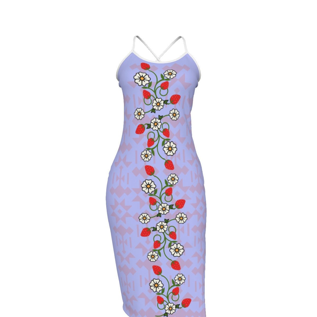 Cami Strawberry Heart Berry Dress - Nikikw Designs