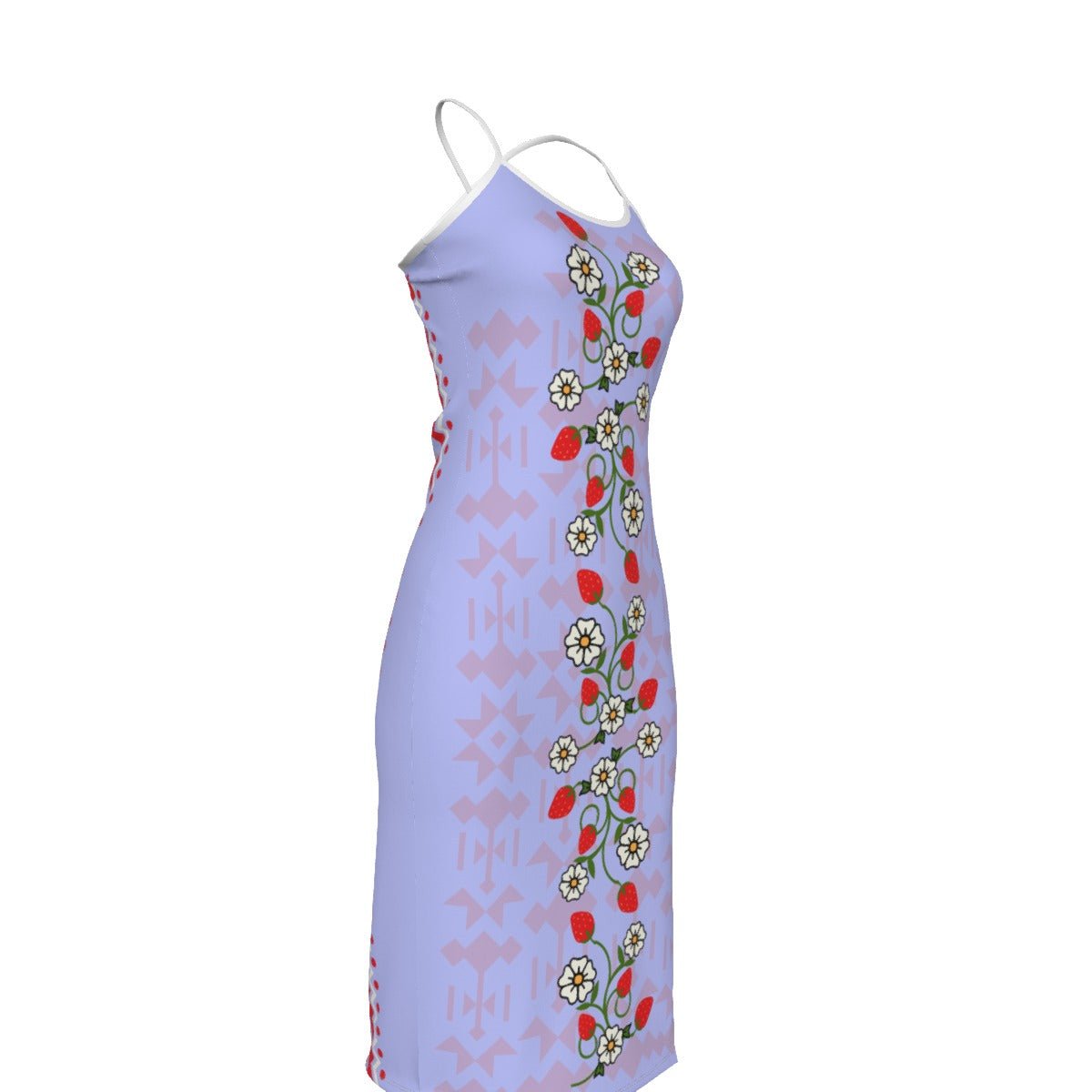 Cami Strawberry Heart Berry Dress - Nikikw Designs