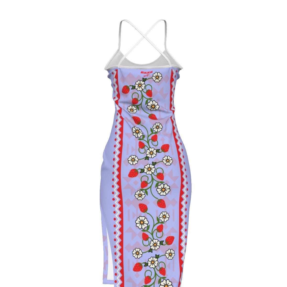 Cami Strawberry Heart Berry Dress - Nikikw Designs