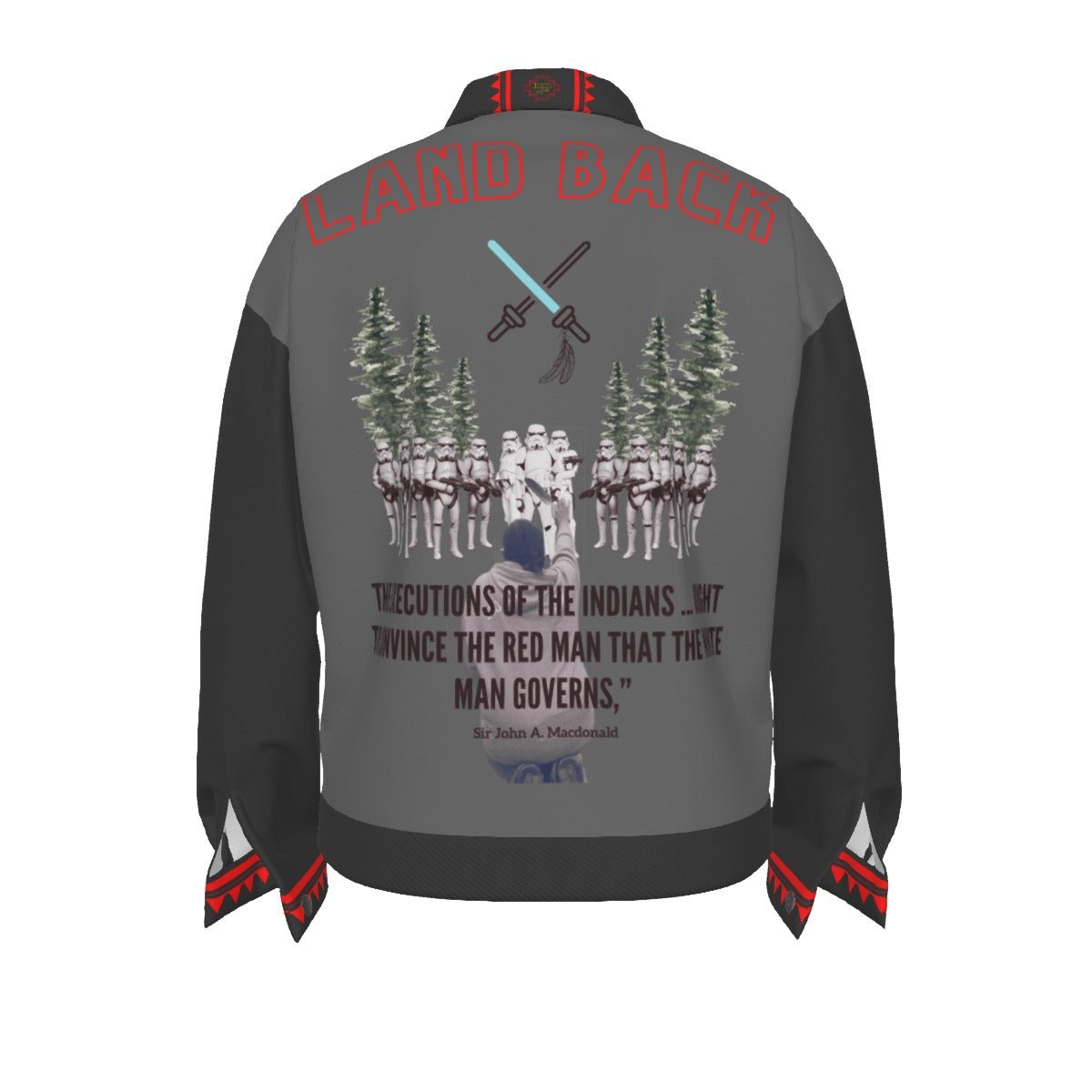 Cotton Land Back Star Wars Jacket - Nikikw Designs