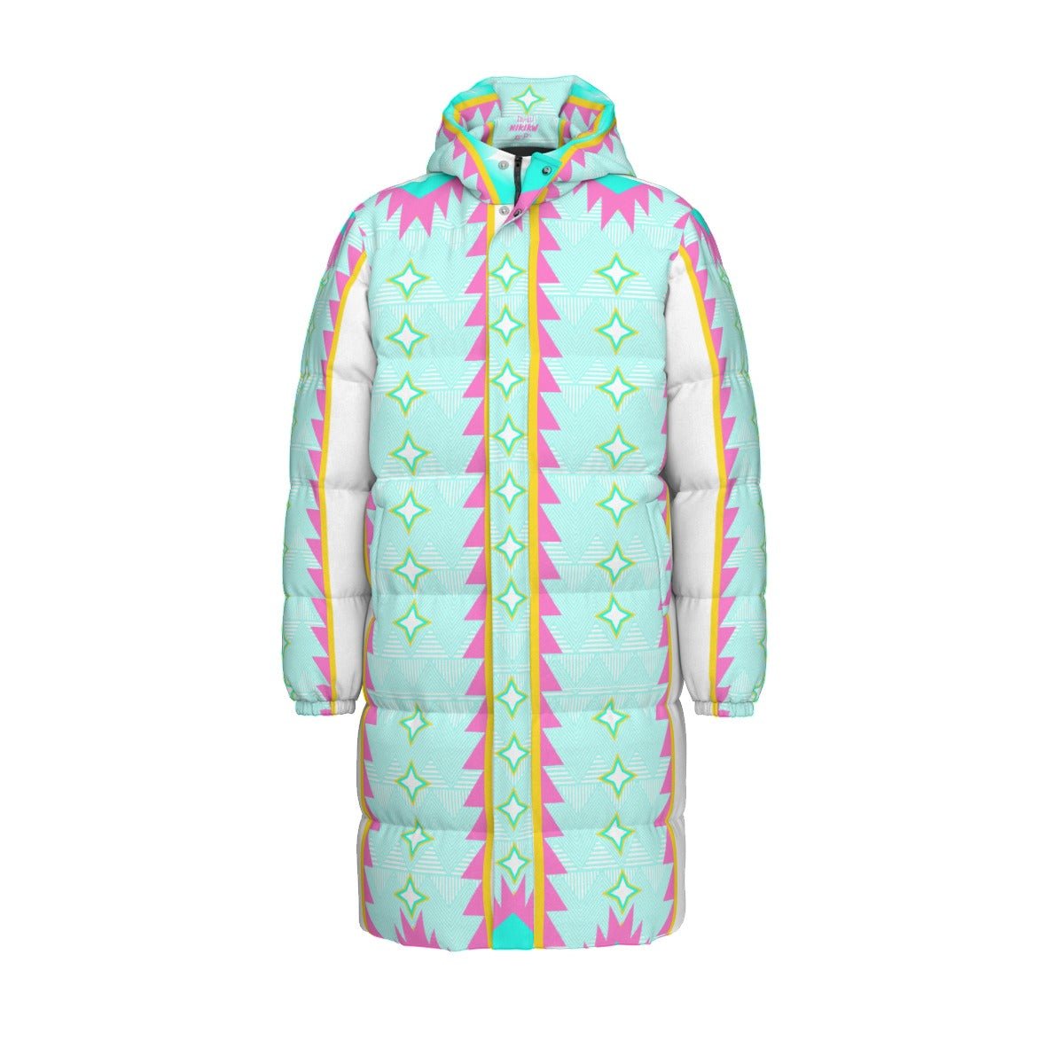 Day Star Long Duck Down Jacket - Nikikw Designs