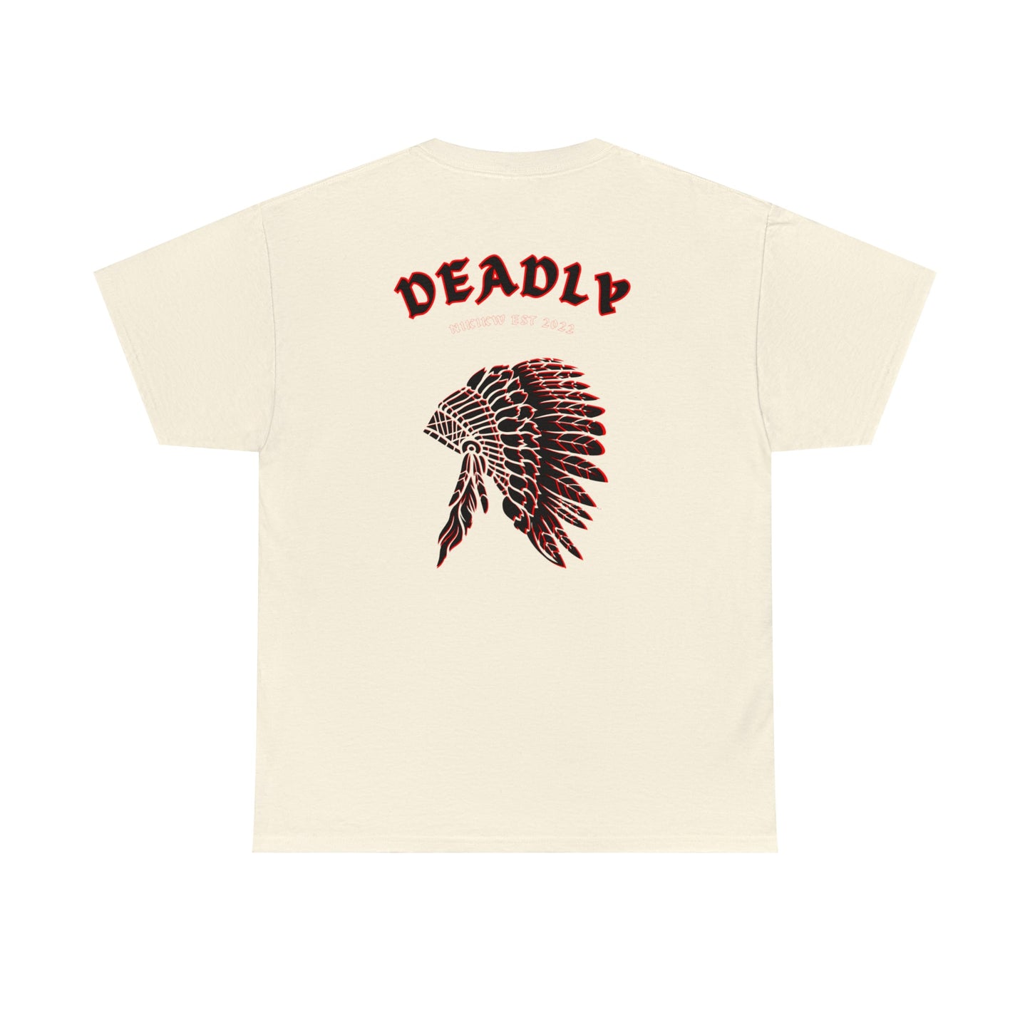 Deadly Heavy Cotton Tee Unisex - Nikikw Designs