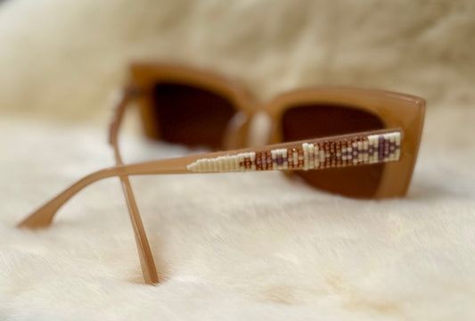 Delica Apisimôsis Beaded Sunglasses - Nikikw Designs