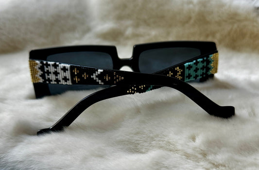 Delica Beaded Sunglasses - Nikikw Designs