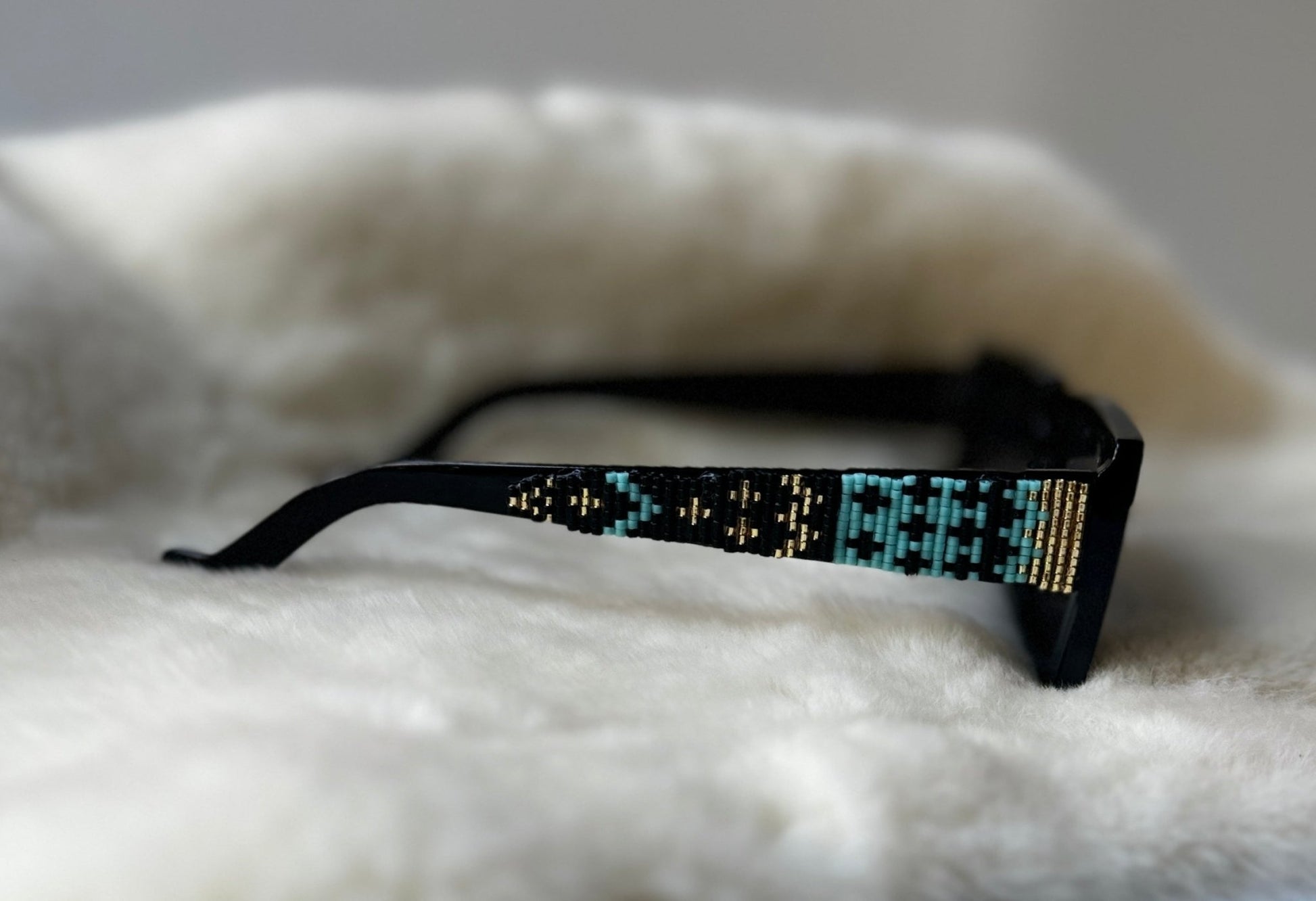 Delica Beaded Sunglasses - Nikikw Designs