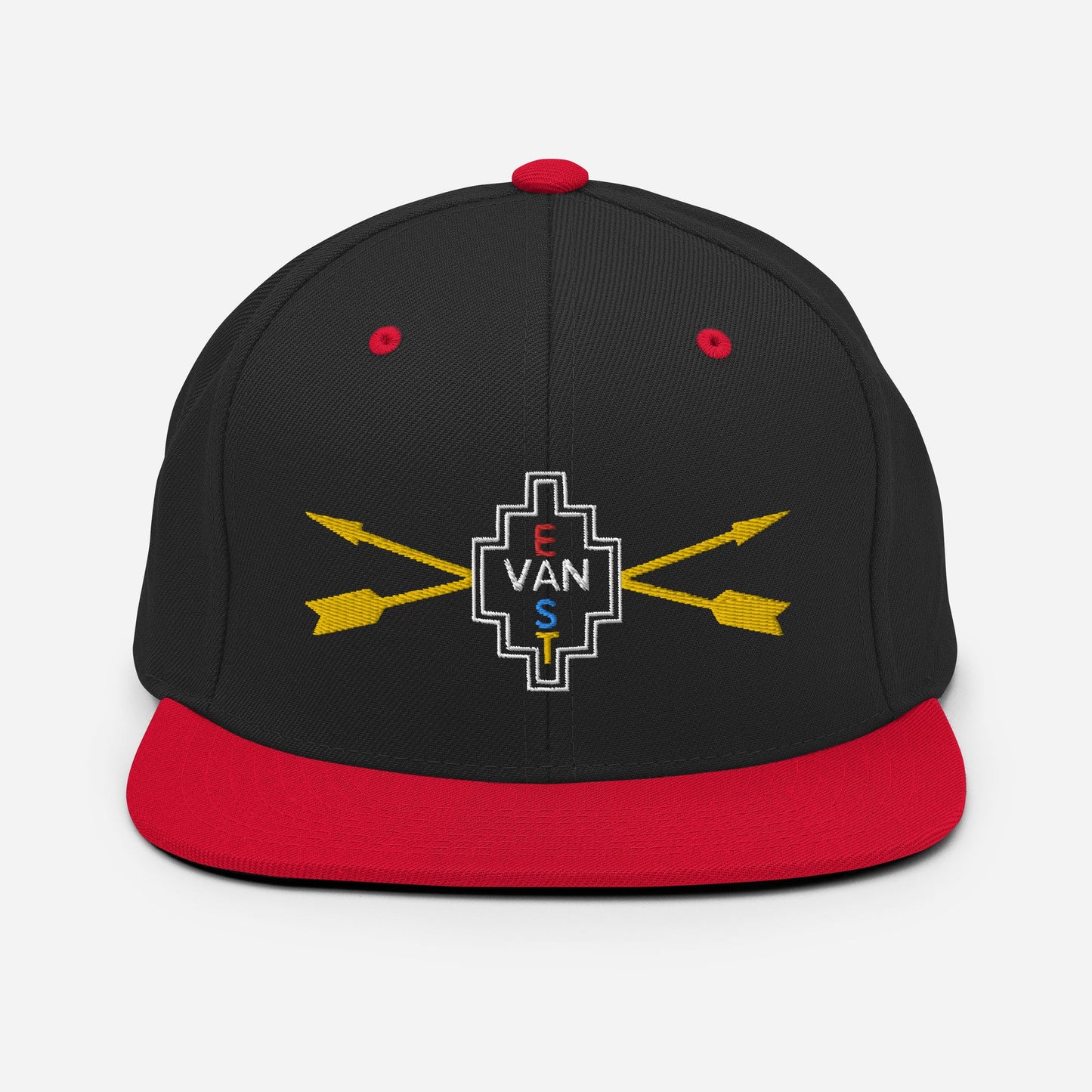 East Van Native Snapback Hat Medicine Wheel - Nikikw Designs