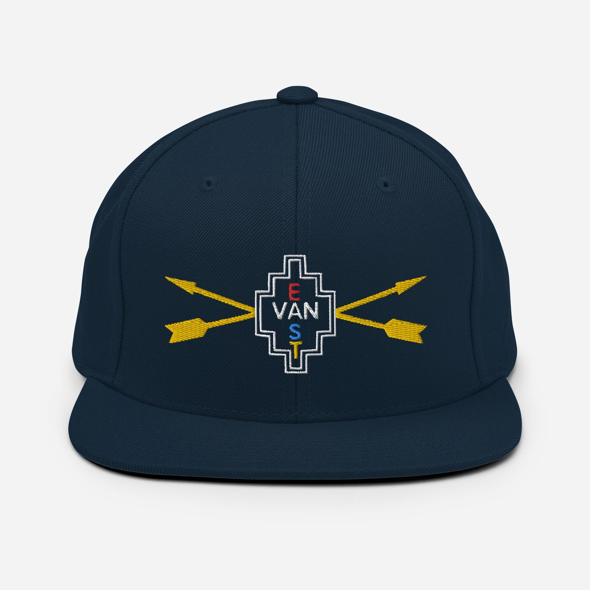 East Van Native Snapback Hat Medicine Wheel - Nikikw Designs