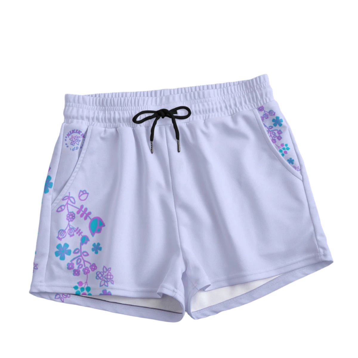 Floral Casual Shorts - Nikikw Designs