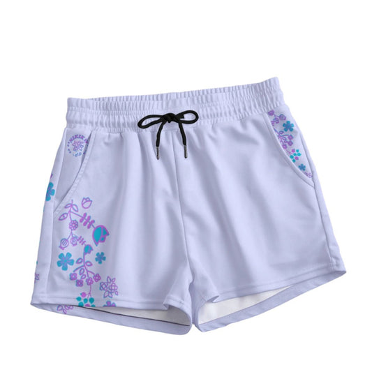 Floral Casual Shorts - Nikikw Designs