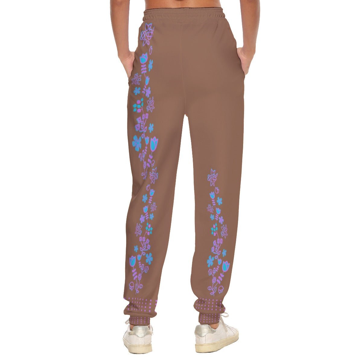 Floral Native Women's Casual Pants - Nikikw Designs