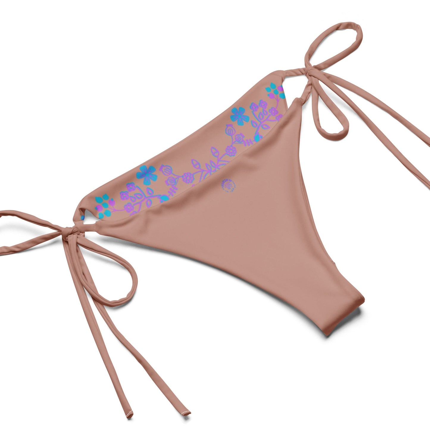 Floral recycled string bikini - Nikikw Designs