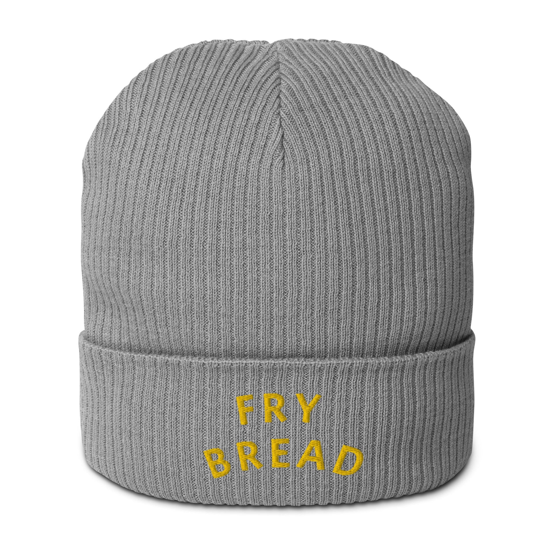 Fry Bread Organic ribbed beanie native toque - Nikikw Designs