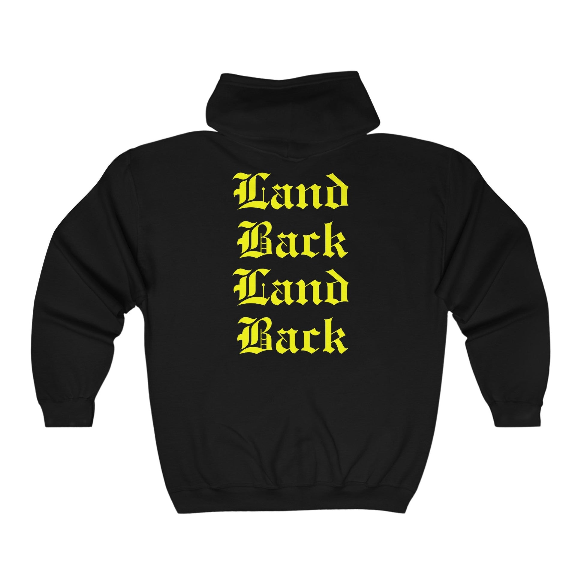 Full Zip Hoodie Land Back - Nikikw Designs