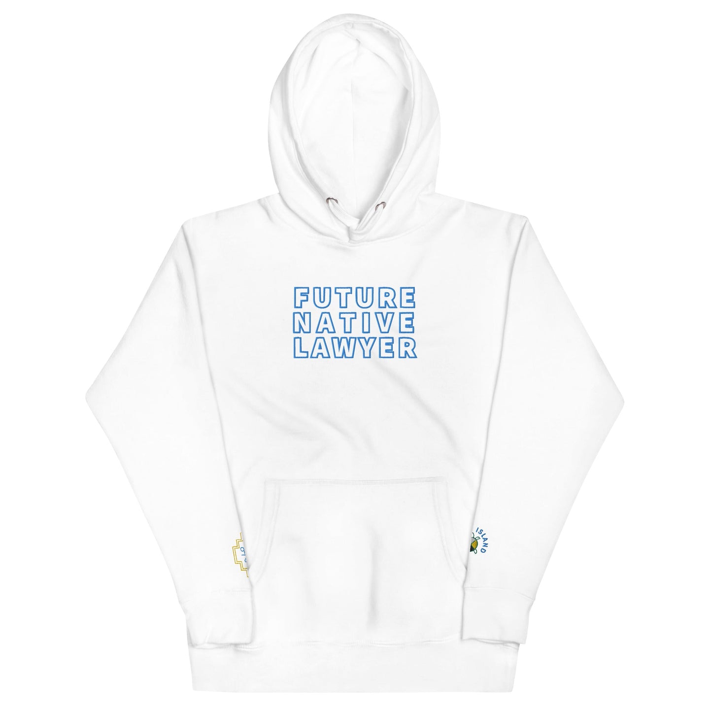 Future Native Lawyer Unisex Premium Hoodie - Nikikw Designs