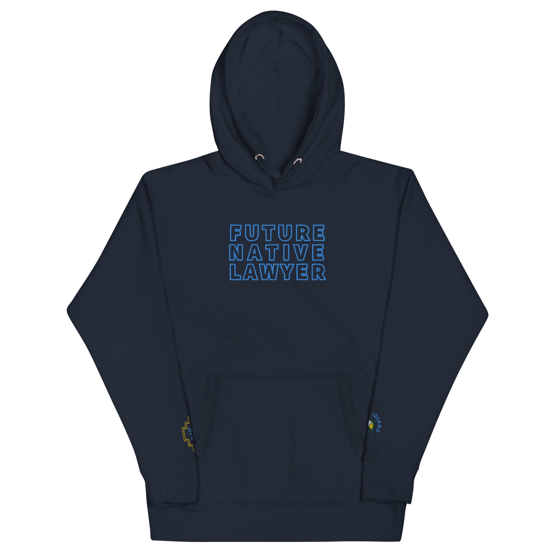 Future Native Lawyer Unisex Premium Hoodie - Nikikw Designs