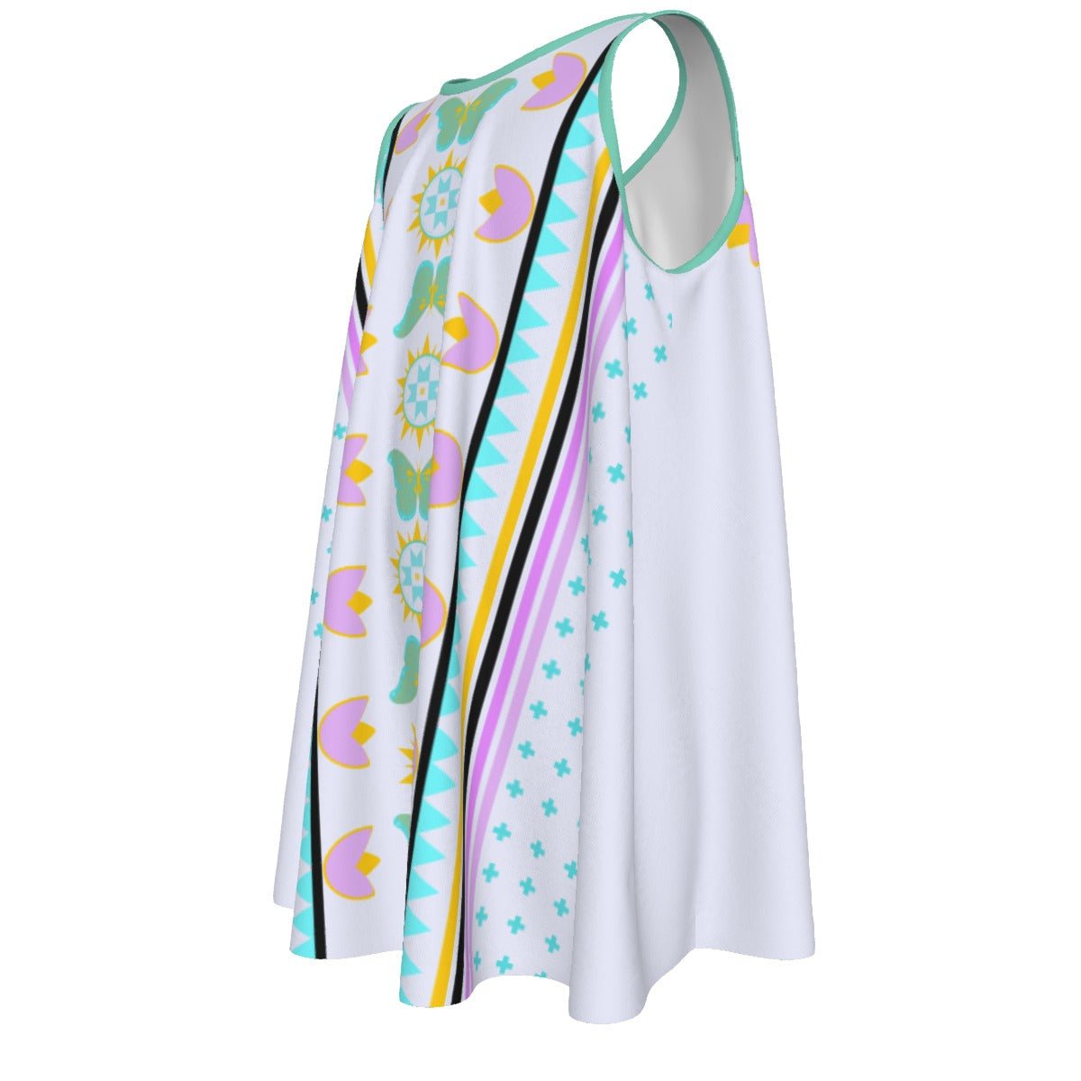 Girls Butterfly Cotton Dress - Nikikw Designs