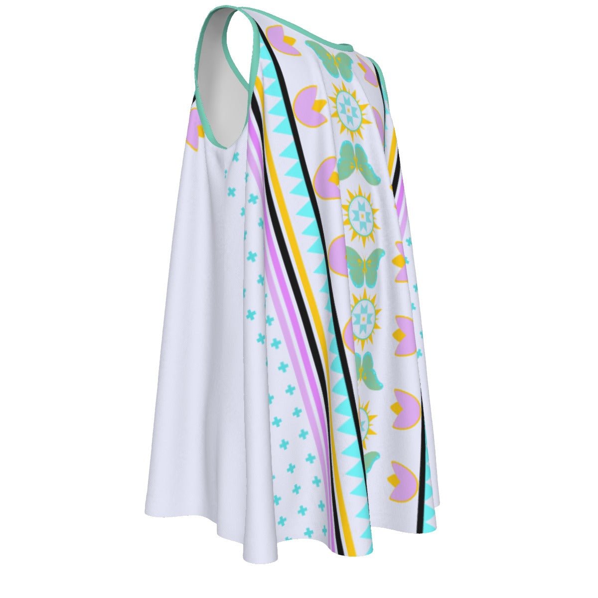 Girls Butterfly Cotton Dress - Nikikw Designs