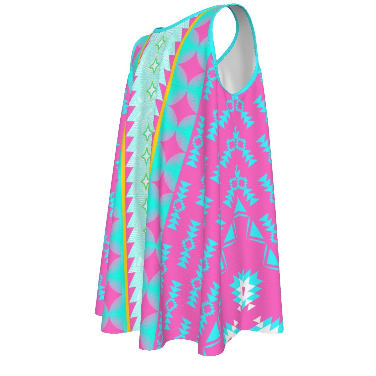 Girls Pow Wow Cotton Dress - Nikikw Designs