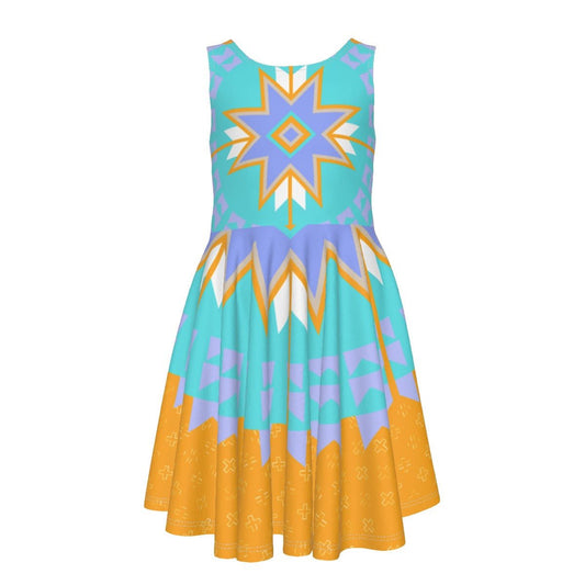 Girl's Star Dress - Nikikw Designs