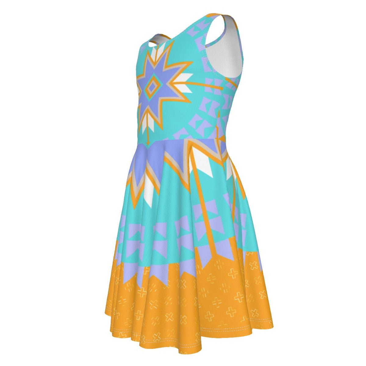 Girl's Star Dress - Nikikw Designs