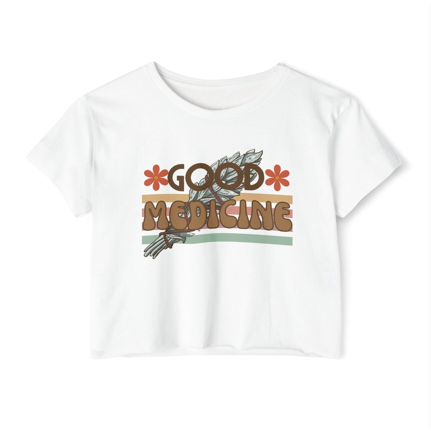 Good Medicine Crop Top - Nikikw Designs