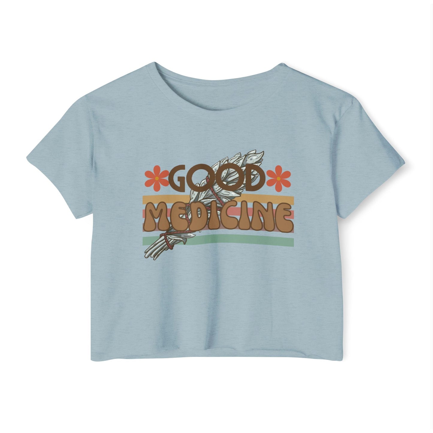 Good Medicine Crop Top - Nikikw Designs