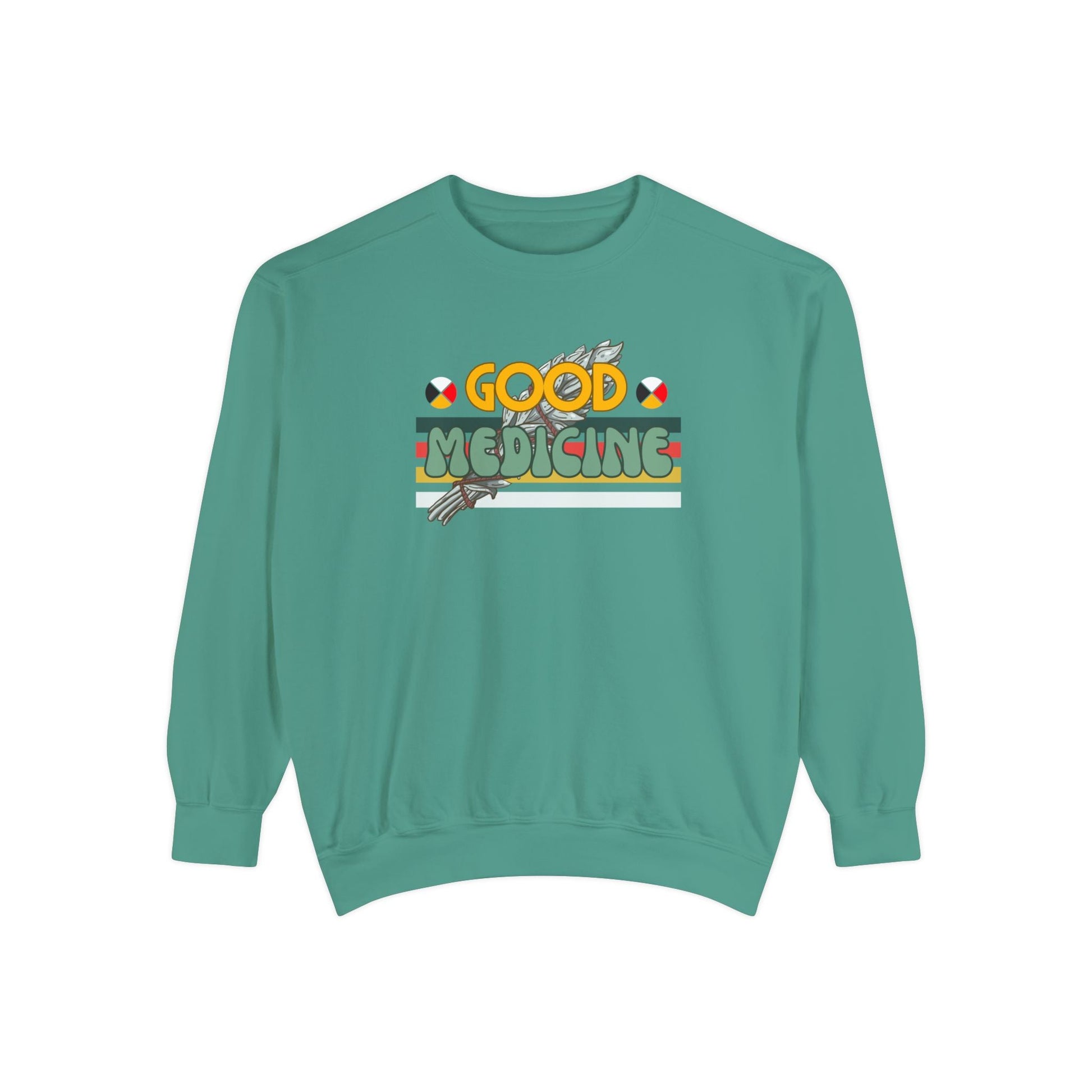 Good Medicine Garment - Dyed Sweatshirt - Nikikw Designs