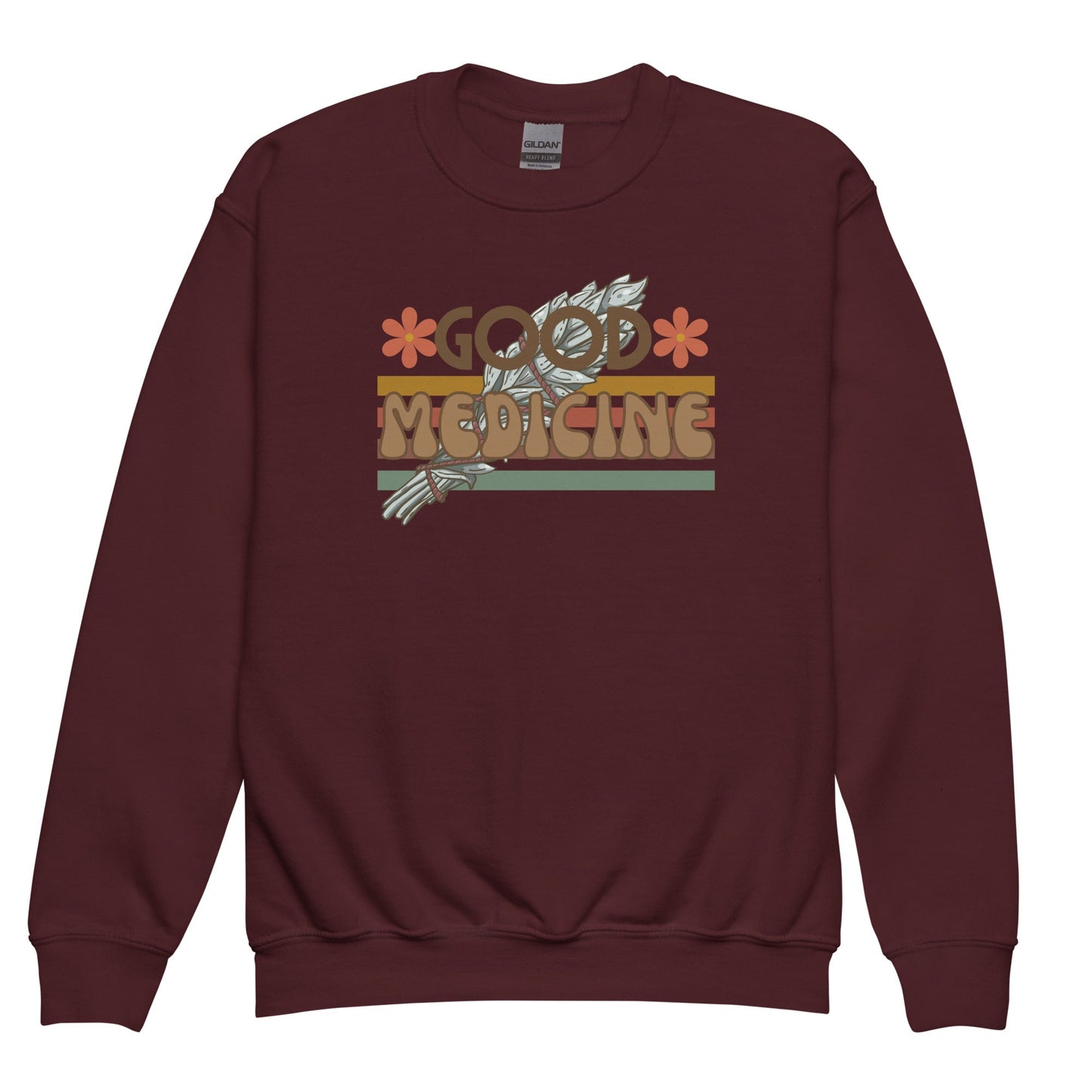 Good medicine Youth crewneck sweatshirt - Nikikw Designs