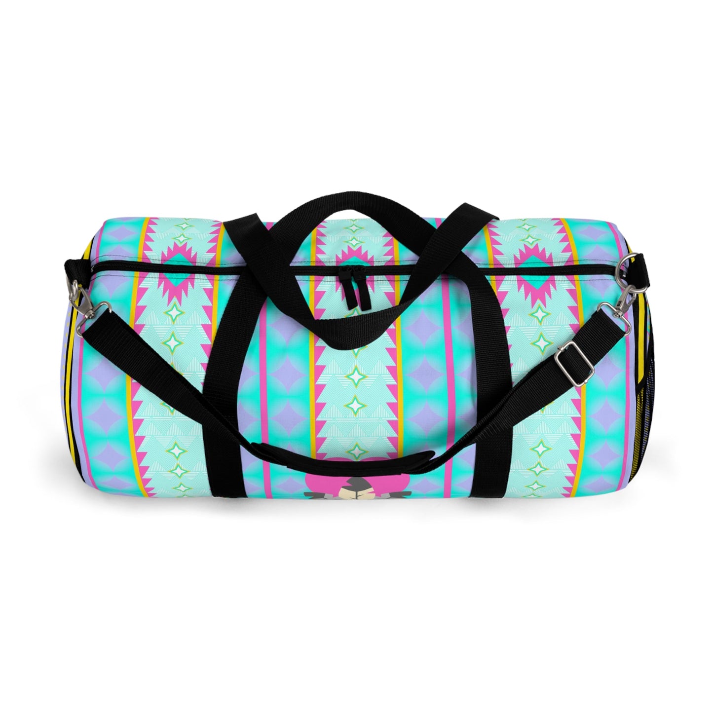 Hearts N Feathers Duffel Bag - Nikikw Designs