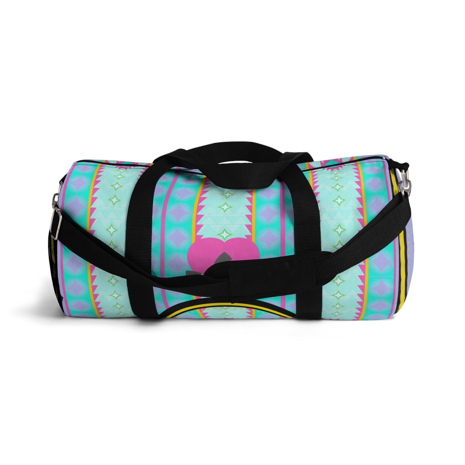 Hearts N Feathers Duffel Bag - Nikikw Designs