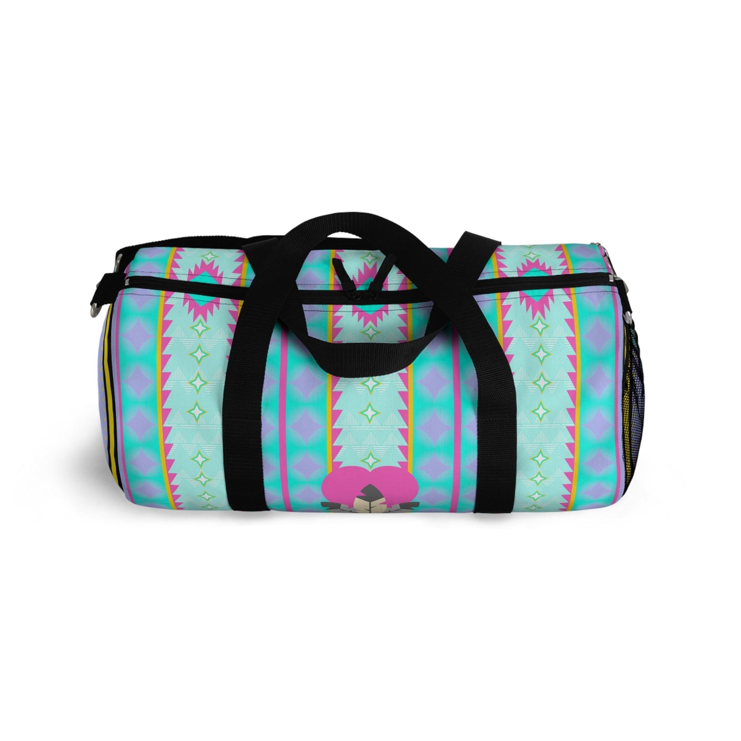 Hearts N Feathers Duffel Bag - Nikikw Designs