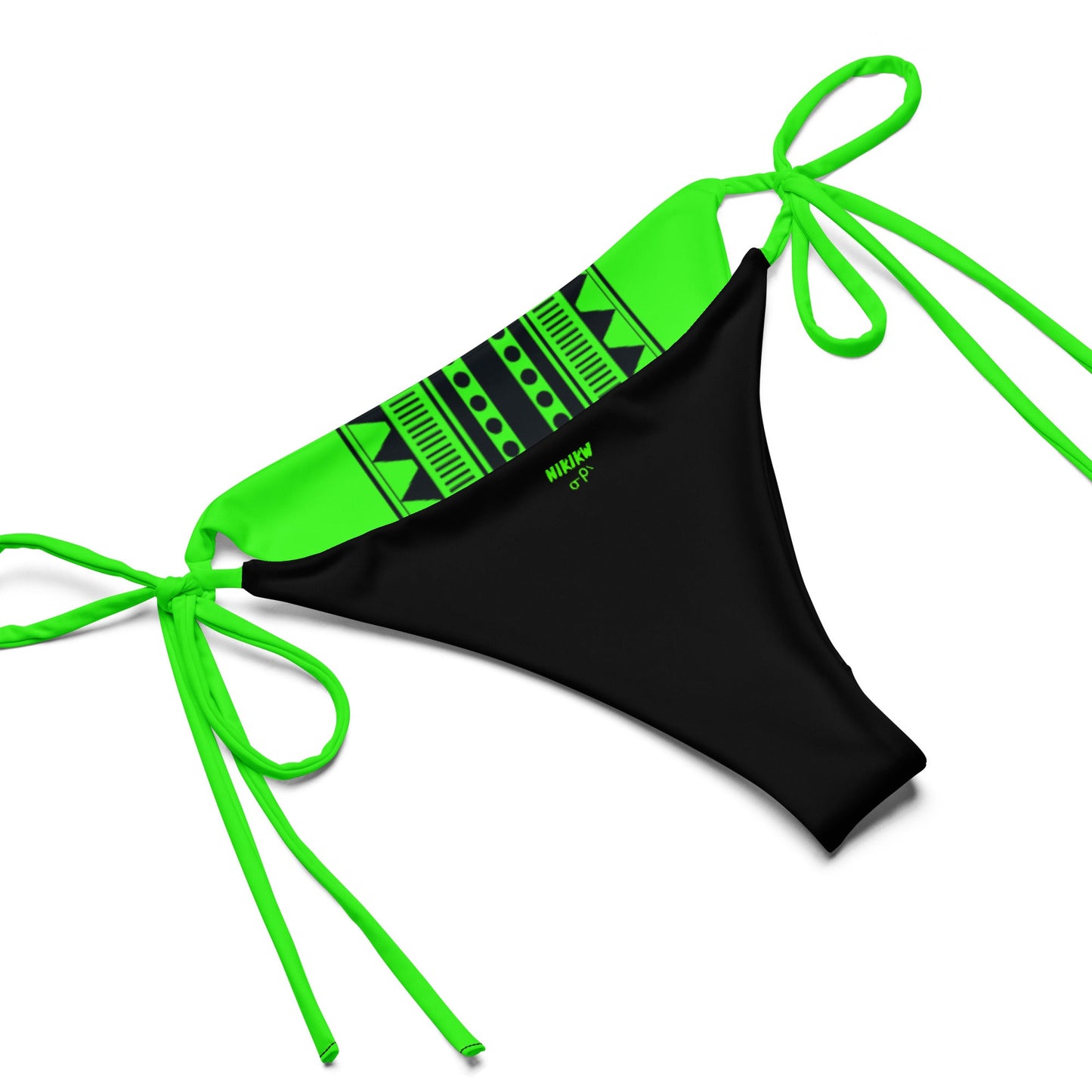 High Energy recycled string bikini - Nikikw Designs