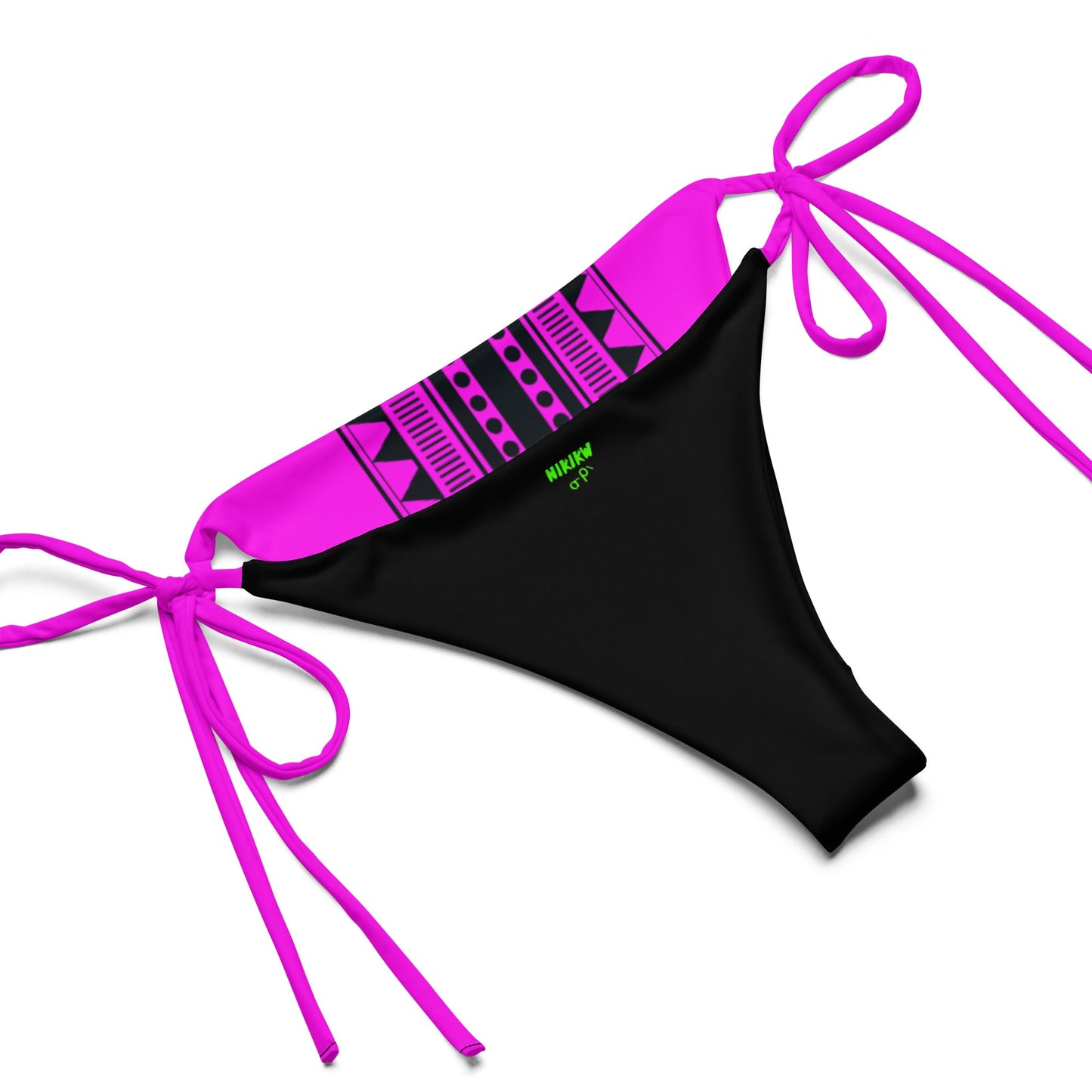 High Energy recycled string bikini - Nikikw Designs