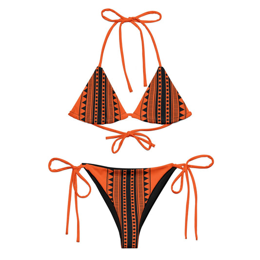 High Energy recycled string bikini - Nikikw Designs