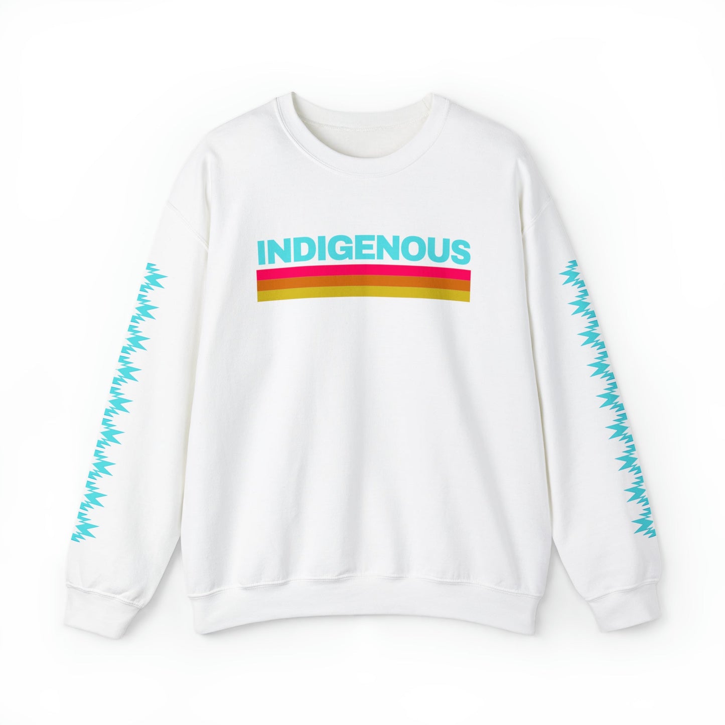 Indigenous Heavy Blend™ Crewneck Sweatshirt - Nikikw Designs
