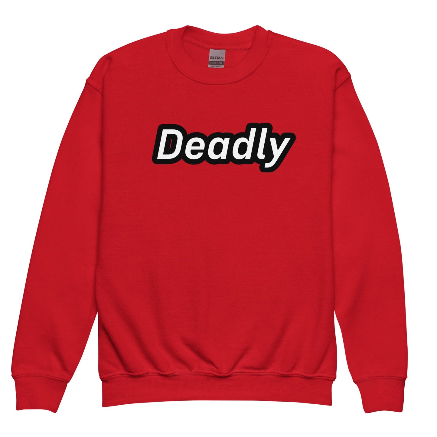 Jus Deadly Youth crewneck sweatshirt - Nikikw Designs