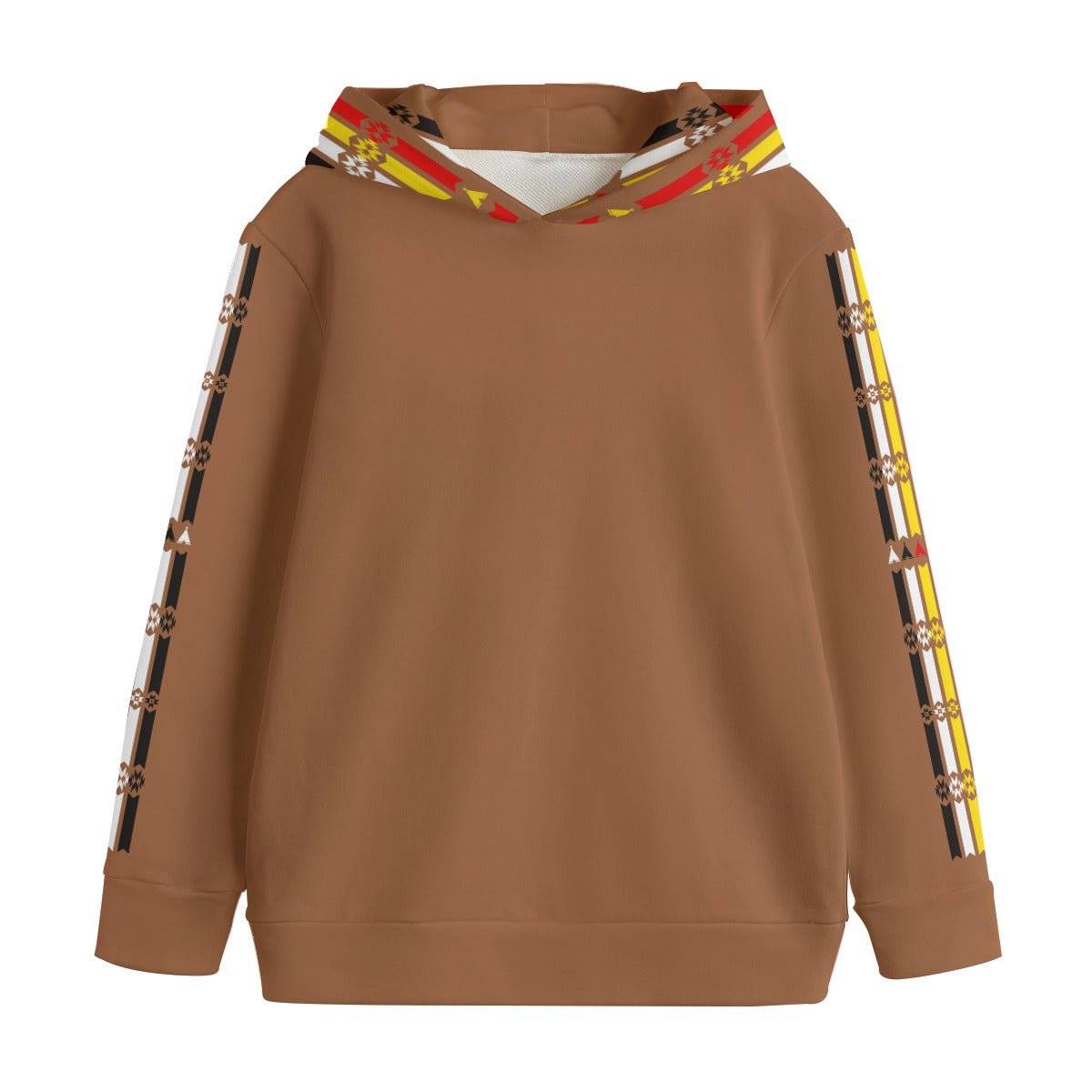 Kid's Cotton Medicine Wheel Hoodie - Nikikw Designs