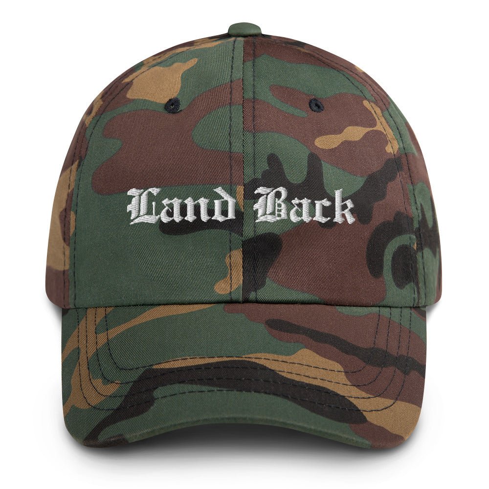 Land Back Dad hat - Nikikw Designs
