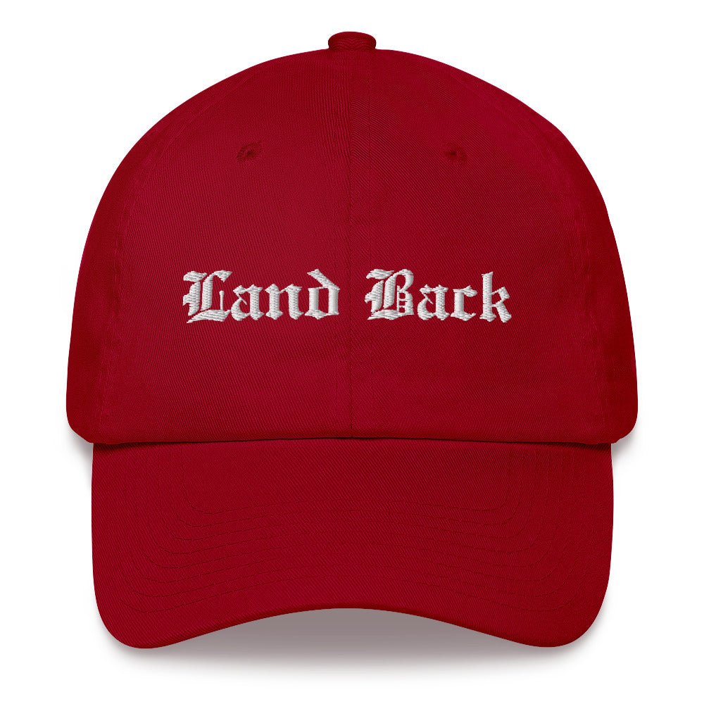 Land Back Dad hat - Nikikw Designs