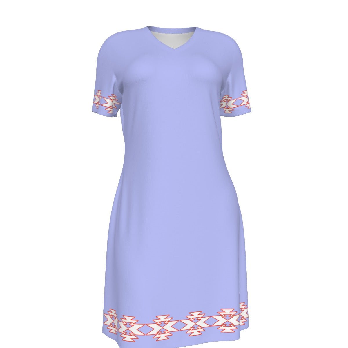 Land Back Tagging T - shirt Cotton Dress - Nikikw Designs