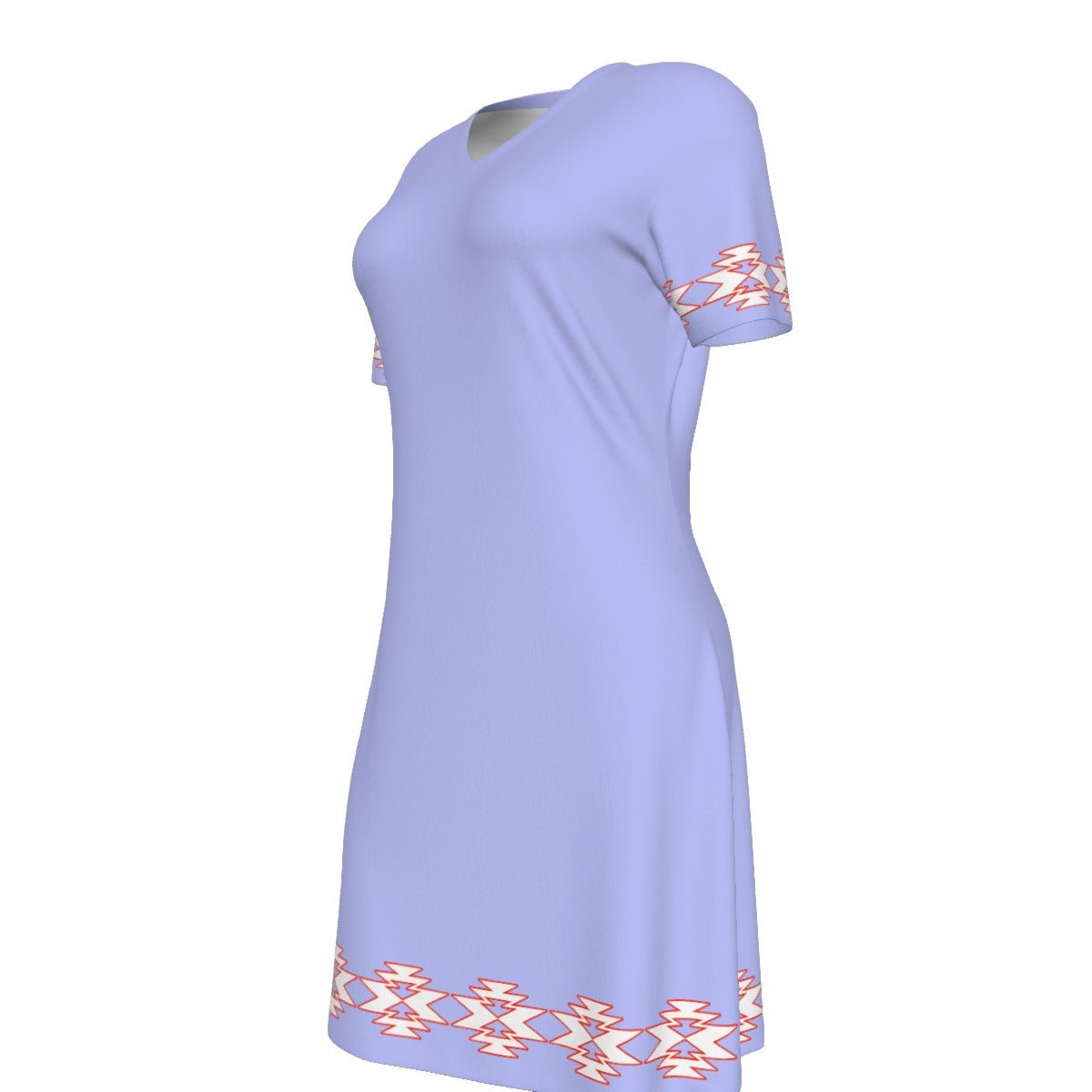 Land Back Tagging T - shirt Cotton Dress - Nikikw Designs