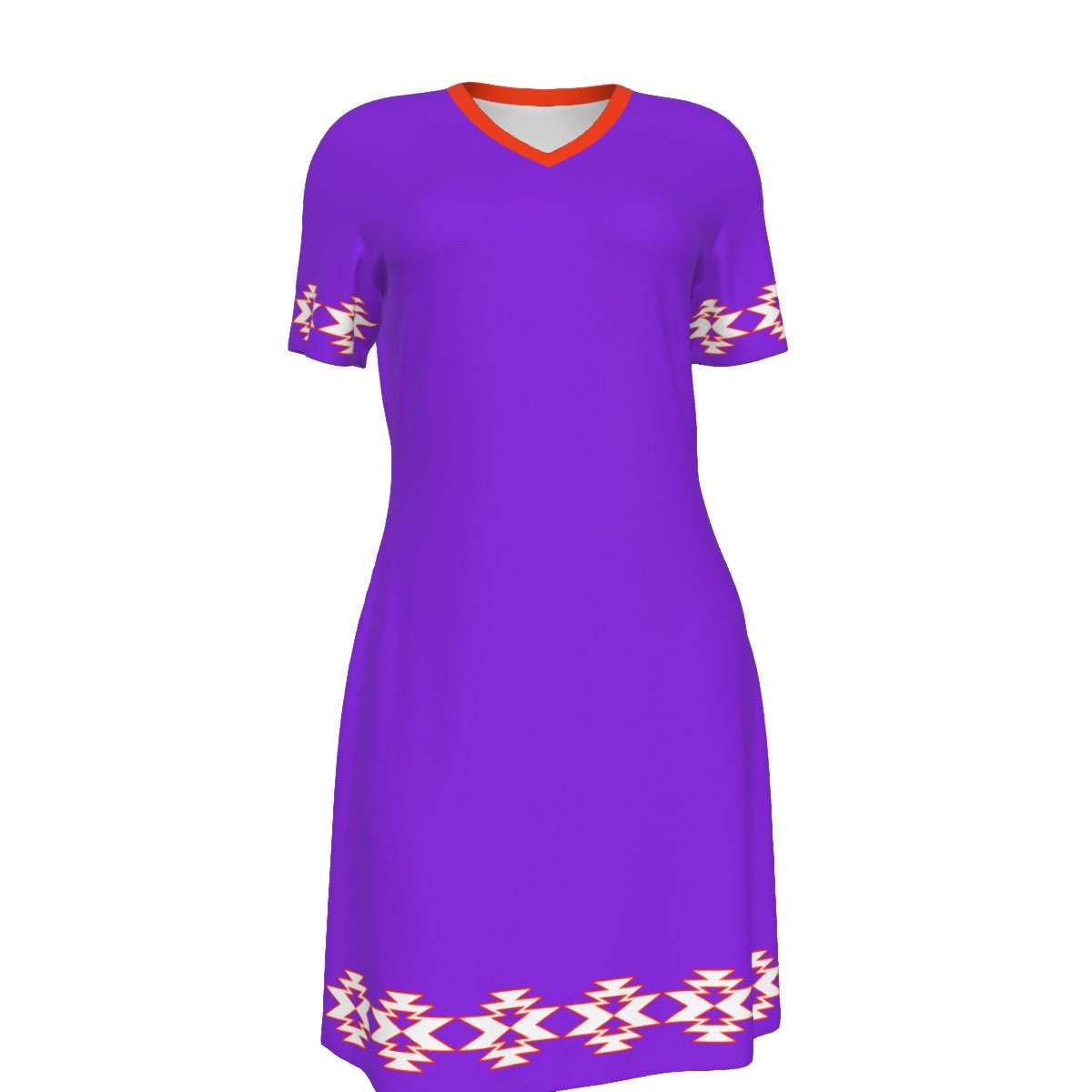 Land Back Tagging T - shirt Cotton Dress - Nikikw Designs