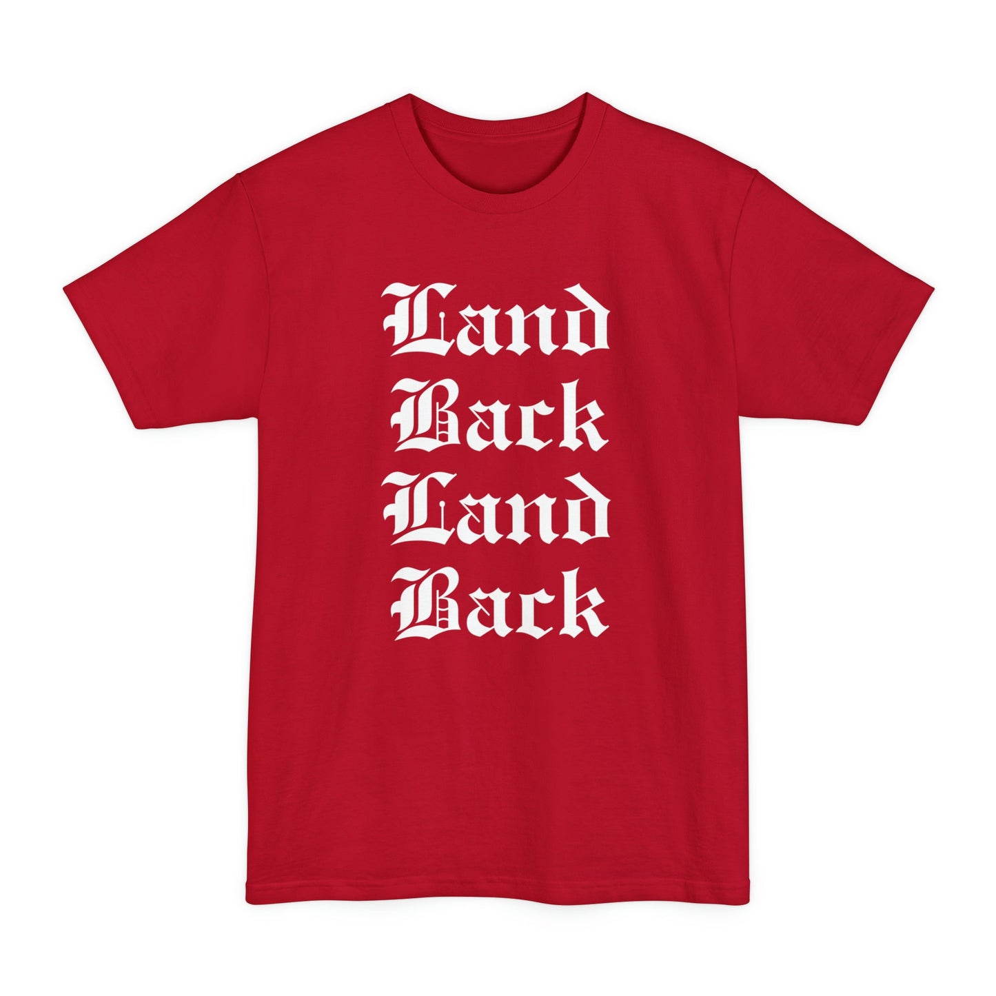 Land Back Unisex Tall Beefy-T® T-Shirt - Nikikw Designs