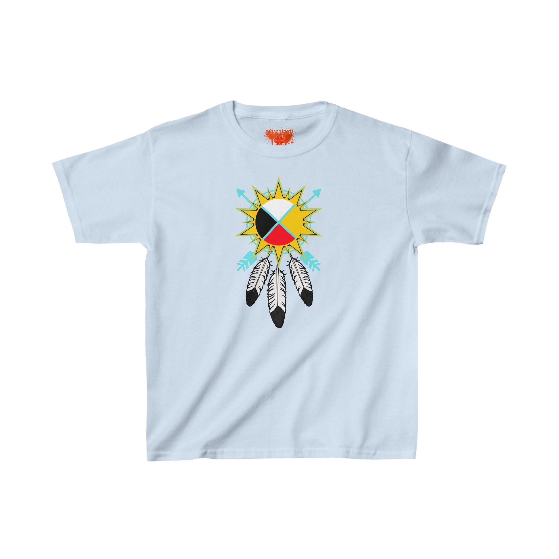 Medicine Wheel Cotton Tee - Nikikw Designs