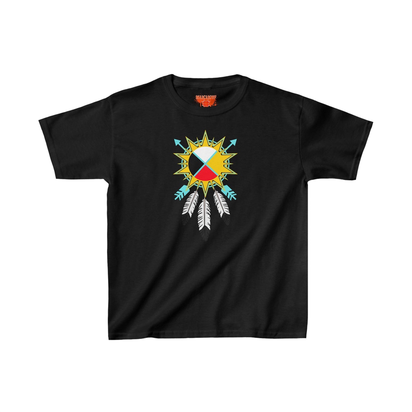 Medicine Wheel Cotton Tee - Nikikw Designs