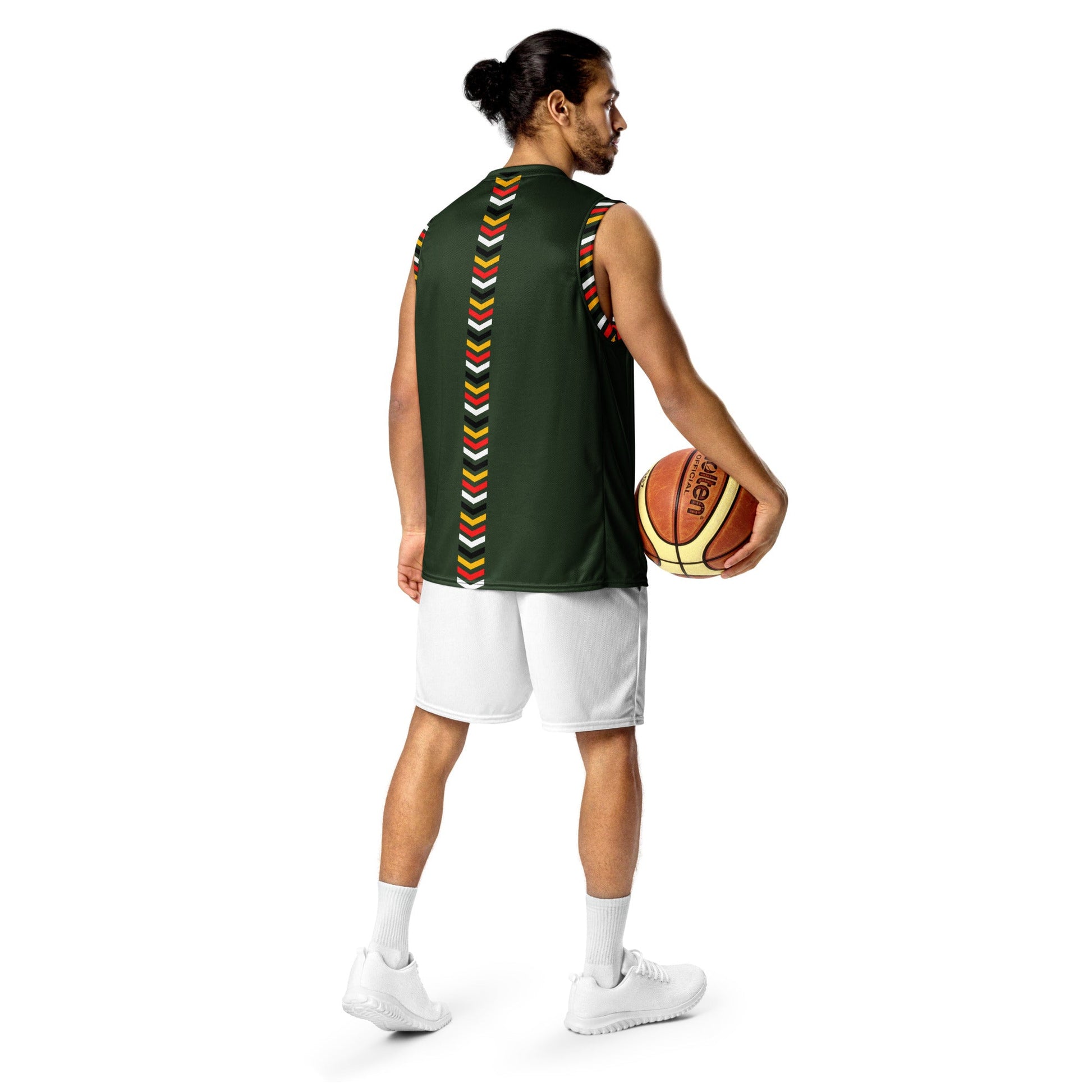 Medicine Wheel Recycled unisex basketball jersey Four Directions - Nikikw Designs