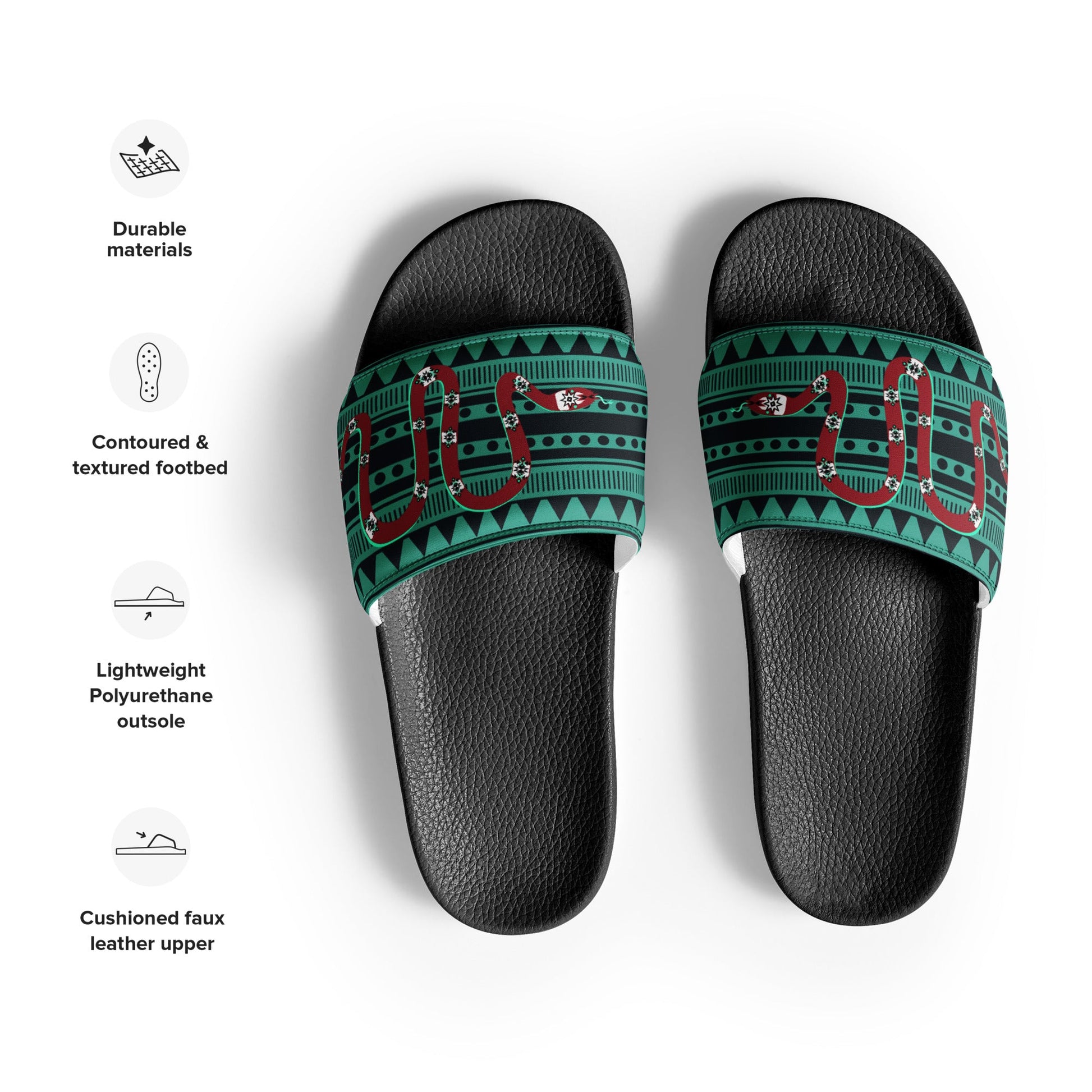 Men’s ayâs slides - Nikikw Designs