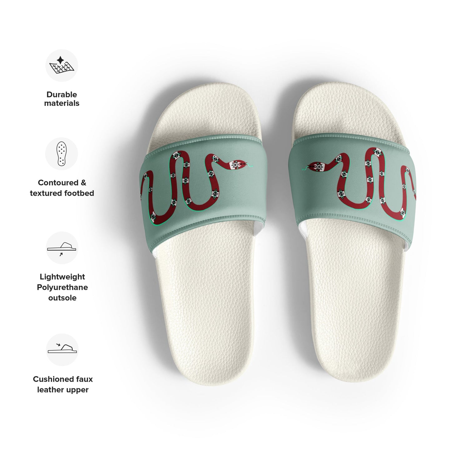 Men’s ayâs slides - Nikikw Designs