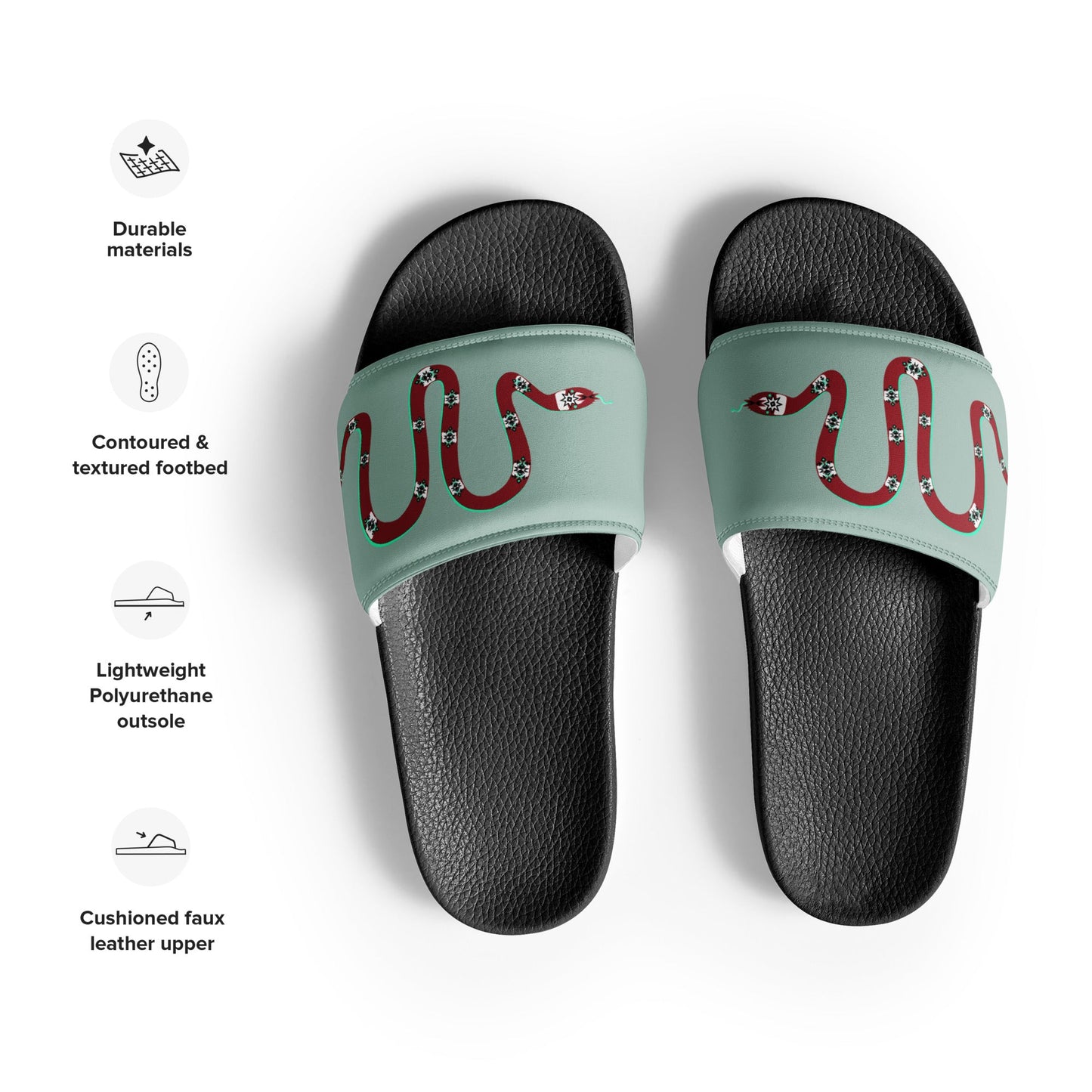 Men’s ayâs slides - Nikikw Designs